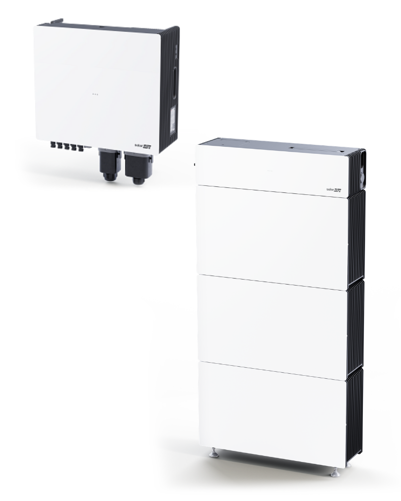 Solar EdgeNexis für Eigenheim MAXX SOLAR SolarEdge Nexis Wechselrichter und Batteriespeicher